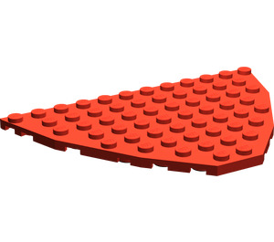 LEGO Red Boat Bow Plate 12 x 8 (47405)
