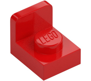 LEGO Punainen Uloke 1 x 1 jossa 1 x 1 Levy Ylös (36840)