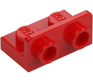 LEGO Red Bracket 1 x 2 with 1 x 2 Up (99780)