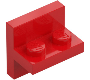 LEGO Red Bracket 1 x 2 with Vertical Tile 2 x 2 (41682)