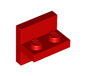 LEGO rouge Support 1 x 2 avec Verticale Tuile 2 x 2 (41682)