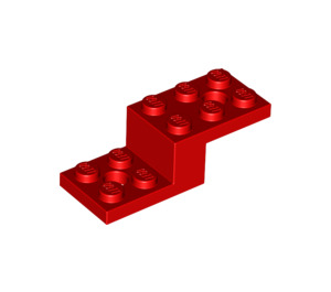 LEGO rot Halterung 2 x 5 x 1.3 mit Löcher (11215 / 79180)
