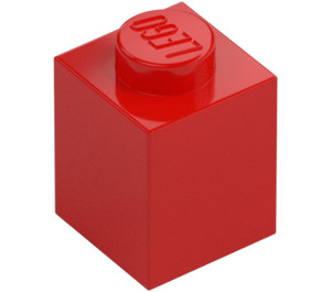 LEGO Rouge Brique 1 x 1 (3005 / 30071)