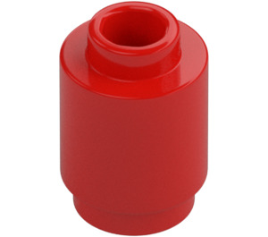 LEGO Rouge Brique 1 x 1 Rond avec tenon ouvert (3062 / 35390)