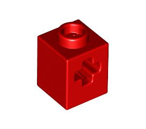 LEGO Red Brick 1 x 1 with Axle Hole (73230)