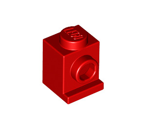 LEGO Red Brick 1 x 1 with Headlight and No Slot (4070 / 30069)