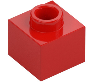 LEGO Red Brick 1 x 1 x 0.7 (86996)