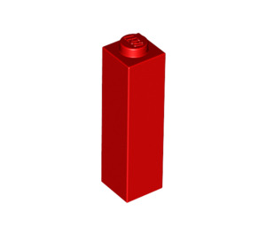 LEGO rouge Brique 1 x 1 x 3 (14716)