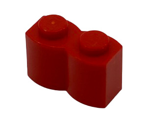 LEGO Rojo Ladrillo 1 x 2 Log (30136)