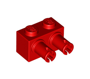 LEGO rouge Brique 1 x 2 avec 2 Pins (30526 / 53540)