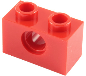 LEGO rot Backstein 1 x 2 mit Loch (3700)