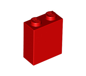 LEGO rouge Brique 1 x 2 x 2 avec support d'essieu intérieur (3245)