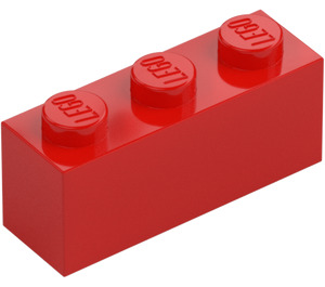 LEGO Rød Klods 1 x 3 (3622 / 45505)