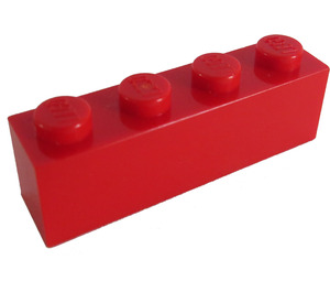LEGO Rood Steen 1 x 4 (3010 / 6146)