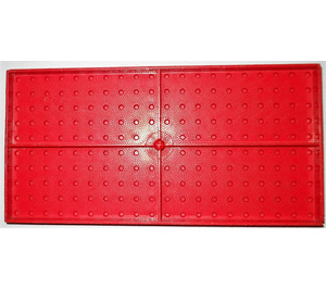 LEGO rouge Brique 10 x 20 intérieur sans tubes mais avec renforts transversaux
