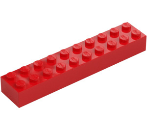 LEGO Punainen Palikka 2 x 10 (3006 / 92538)