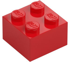 LEGO Rosso Mattoncino 2 x 2 (3003 / 6223)