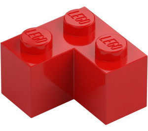 LEGO Rot Stein 2 x 2 Ecke (2357)