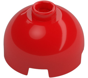 LEGO Red Brick 2 x 2 Round with Dome Top (Hollow Stud, Axle Holder) (3262 / 30367)