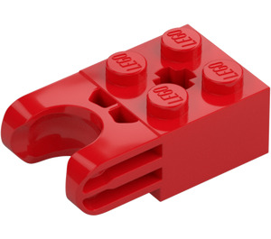 LEGO Red Brick 2 x 2 with Ball Joint Socket (67696)