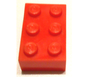 LEGO Czerwony Cegła 2 x 3 bez Internal Supports