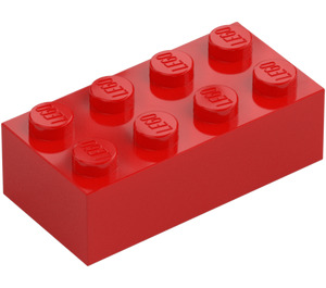 LEGO Czerwony Cegła 2 x 4 (3001 / 72841)