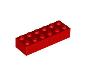 LEGO rouge Brique 2 x 6 (2456 / 44237)