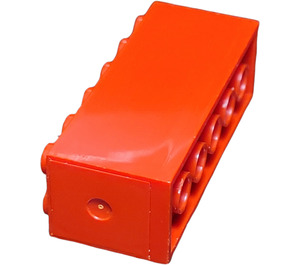 LEGO Rojo Ladrillo 2 x 6 x 2 Weight con parte inferior de placa (2378 / 73090)