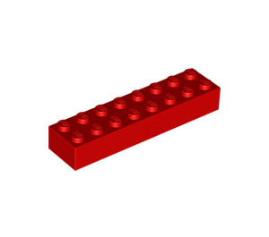 LEGO rot Backstein 2 x 8 (3007 / 93888)