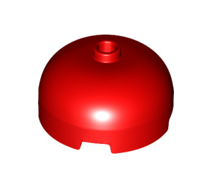 LEGO Rood Steen 3 x 3 Ronde Dome (49308)