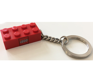LEGO rouge Brique Clé Chaîne (3917)