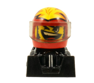 LEGO Czerwony Bullet Racer Minifigurka