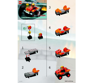 LEGO Red Bullet 4582 Instructies