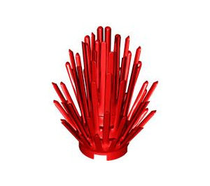 LEGO rouge Buisson 2 x 2 x 4 (6064)