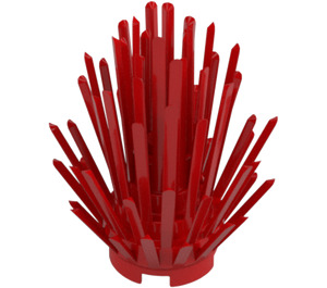 LEGO Red Bush 2 x 2 x 4 (6064 / 91941)