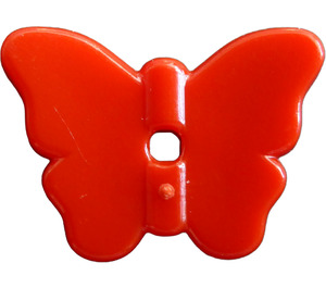 LEGO Red Butterfly with Hole