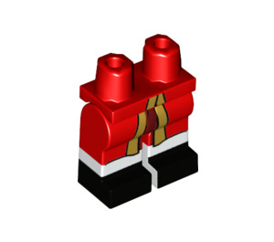 LEGO Rouge Capitaine Crochet Minifigurine Hanches et jambes (3815 / 26062)