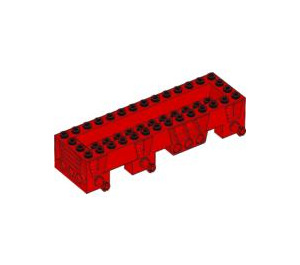 LEGO Rosso Macchina Base 4 x 14 x 2.333 (30642)