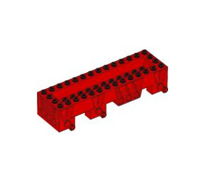 LEGO Red Car Base 4 x 14 x 2.333 (30642)