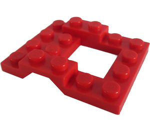 LEGO rouge Auto Base 4 x 5 (4211)