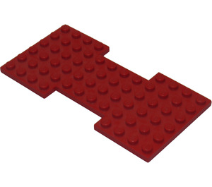 LEGO Red Car Base 6 x 12