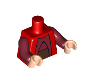 LEGO Rot Chancellor Palpatine Torso (76382 / 88585)