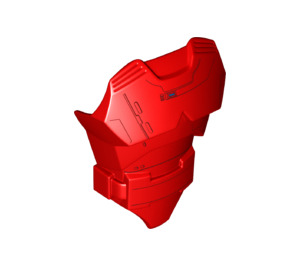 LEGO rouge Chest avec Vest et Courroie avec Praetorian Garder Décoration (21561 / 34435)