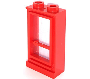 LEGO Rouge Classic Porte 1 x 2 x 3 Droite