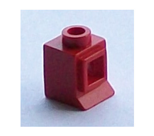 LEGO Rosso Classic Finestra 1 x 1 x 1 Bordo esteso