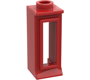 LEGO Red Classic Window 1 x 1 x 2