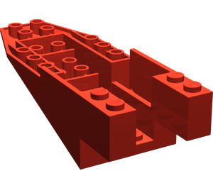 LEGO rouge Cockpit 4 x 11 x 2 & 2/3 (6058)