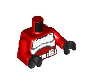 LEGO Rood Commander Fox Minifig Torso (973 / 76382)