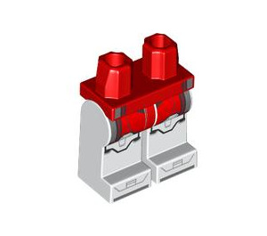 LEGO rouge Commander Fox Minifigure Hanches et jambes (73200 / 104262)