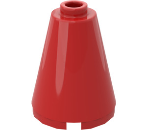 LEGO Red Cone 2 x 2 x 2 (Safety Stud)